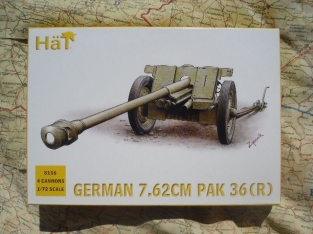 HäT.8156  German 7.62cm PAK 36(R) Gun